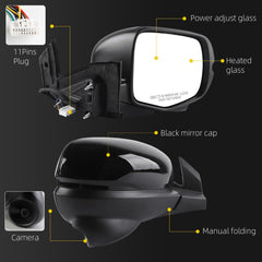 Dasbecan Right Mirror Compatible With 2016-2018 Honda Pilot 11pins