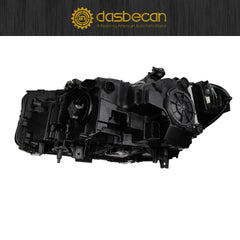 LED Headlamp w/LED DRL Compatible With BMW 5 Series G30 G31 M5 540i 530i 2017-2020 Headlight Assembly Right Passenger Side Black Housing Clear Lens Replaces# 63117214965 63117439197