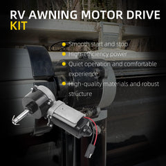 RV Awning Motor Drive Repair Kit Compatible with Dometic 9200 Series Awnings Replace# 3317084.000U 3316605.017 3316605.001