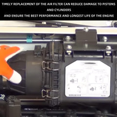 Inner & Outer Air Filter Compatible with Bobcat Track Loaders T450 T550 T590 T595 T630 T650 T870 Bobcat Skid Steer Loaders S450 S510 S530 S550 S570 S590 S595 S630 S650 7221933 7286322 7221934