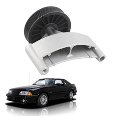Smoke Pump Eliminator Bracket with Idler Pulley Compatible with Ford Mustang 302 / 351W 1979-1993 5.0L Replaces# 68110 P7568110 M-8604-A50