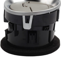 4pcs Silver Dashboard Air Conditioning AC Heater Vent Compatible with Ford F150 2009-2014 Replaces#CL3Z-19893-EA CL3Z19893EA