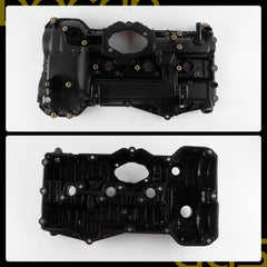 Left Engine Valve Cover Assembly Compatible with Santa Fe 2013-2018,Kia Sorento 2014-2018,Hyundai Azera 2015-2017,Sedona 2015-2018 3.3L Replace#22410-3CGC3