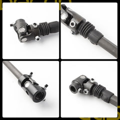 21in Steering Shaft Compatible for Ford F-150 1980-1991 F-250 F-350 Bronco F-100 1980-1983 Telescopic Intermediate Column Assembly Replace# 980 000980