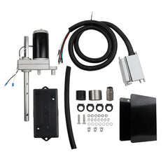 BD1824200100 Electric Powered Trailer Jack Kit Compatible with Bulldog 12K Single Speed Drive Motor Conversion for RV 12,000 Lbs 12V Replaces# BD1046130-00 1824200100 1824210100