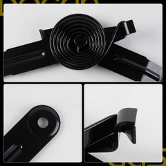 Dasbecan Left+Right Hood Hinge Spring Compatible with Chevy Silverado
