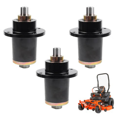 Lawn Mower Deck Spindle Assembly Compatible with 48" 50" 52" 60" Bad Boy CZT ZT Elite Pup Lightning Series Replaces 037-6015-00 037-6015-50 (3PCS)