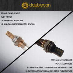 Oxygen Sensor Compatible with Nissan Altima Sedan 2010-2012 2.5L, Rogue 2010-2012 2.5L Upstream & Downstream O2 Sensors Replace# 234-9036 234-4382