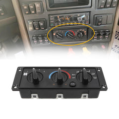 3518702C93 AC Heater Climate Control Module Panel Compatible with 2000-2021 International 5500I 5600I 5900l 9100 9200 9400 9900 HX515 HX520 CAT CT600 Replace#703460AT 3518702C92 5011931R91