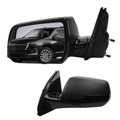 Side Rear View Mirror Compatible with 2018-2019 Chevy/Chevrolet Traverse Power Heated Door Rearview Mirror Driver Left GM1320599 84498314-PFM(5pin)