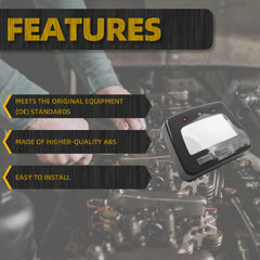 Speedo Meter Dash Upper Cover Compatible with Rancher 350 2000-2006 Foreman 450 1998-2001 Rubicon 500 2001-2004 OEM Number Replace 37201-hn0-a01