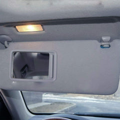 Front Left Driver Side Sun Visor with Vanity Light Compatible with Toyota RAV4 2006-2013 Replaces# 74320-42501-B2 74320-42500-B0 (Gray)