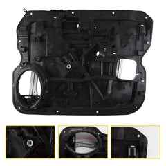 Dasbecan Front Left Window Regulator Without Motor Compatible with Dodge Ram 1500 2500 2009-2012 Replaces# 68044849AA 68044849AB