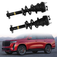 2Pcs Front Struts Shock Assembly Absorber w/Magnetic with spring Compatible with 2021-2024 Cadillac Escalade Chevy Suburban Tahoe GMC Yukon XL Sierra Replace# 85640957 84828331