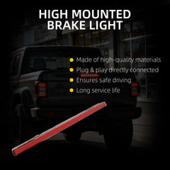 Center High Mount Stop Light Compatible With Jeep Gladiator 2020-2025 Replace# 923-297 68338388AC