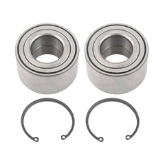 Front Heavy Duty Wheel Bearing Kit Compatible with Honda Rancher 420 Rubicon 500 520 Foreman 500 520 2014-2024 Foreman 500 520 2014-2024 Replace 91051-HR3-A21 90651-HR3-A20