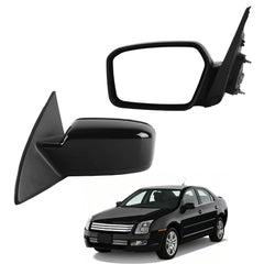 Dasbecan Side Mirror Compatible with 06-10 Ford Fusion Black 3 Pins