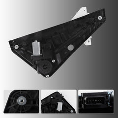 Dasbecan Front Left Window Regulator With Motor Compatible with Veloster
