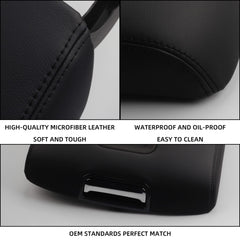 Armrest Center Console Cover Lid Kit (Full Central Floor) Compatible with 2014-2018 Chevy Silverado & GMC Sierra 1500 2500 3500 2015-2020 Tahoe Yukon Suburban Replaces 0227083AA 22861304
