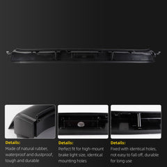 Dasbecan Exterior Rear Upper and Corner Side Trim Applique Moldings Set