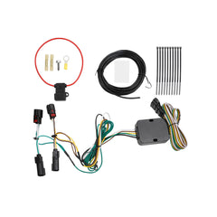 56327 Trailer Hitch Wiring Harness Kit Compatible with 2015-2024 Ford Transit 150 250 350 E-Transit 4-pin