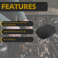 Fuel Tank Filler Cap Door Compatible with Chevy Chevrolet Silverado 1500 2019-2025 Only Fit 6.6 FT Bed OE# 84745974 84477952