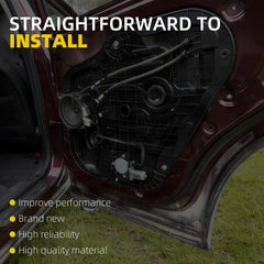 Rear Right Window Regulator Without Motor Compatible with Kia Sorento 2016-2020 Replaces# 83481-C5000 83481-C6000 83481C5000 83481C6000