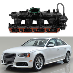 Intake Manifold with Gasket Compatible with Audi A4 A5 A6 Q5 2010-2015 Replaces# 06H133201AN 06H133201AT 06H133185BM 06H133201AA 06H133201AF 06H133201J