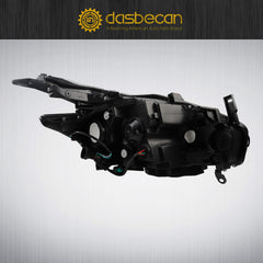 Halogen Headlight Compatible With Nissan Murano 2015-2018 Chrome LED DRL Projector Headlamp Assembly Right Passenger Side Replaces# 260605AA9A 260105AA9A 260605AA0E 260105AA0E