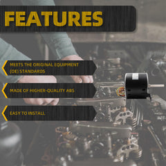 RV AC Fan Motor-3 Speed Compatible with Dometic or Duo-Therm Penguin II roof top air Conditioner 641815 641816 641835 641916 641935 3314471.011 OE# F48AE48A61