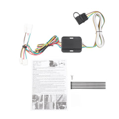 55580 4 Pin Flat Trailer Wiring Harness Kit Compatible with Toyota Sienna 2004-2010 4 Way Connector Tow Hitch Wiring Harness