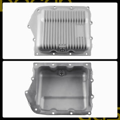 265833 Aluminum Transmission Oil Pan Compatible with Grand Caravan Fits Chrysler 200 11-14 Pacifica 07-08 Sebring 07‑10 Town Country 08‑16 Avenger 08‑14 Grand Caravan 08‑18 Journey 09‑18