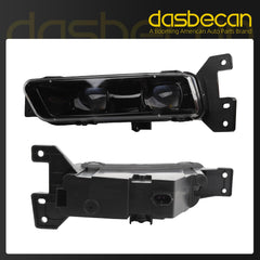 LED Fog Light Pair Compatible for 2017-2022 Jeep Grand Cherokee 2014-2022 Front Lamps With Bulbs Assembly 68275511AC LH 68275510AC RH