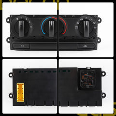 599-172 AC Control Panel Compatible with Ford F-150 & Ford Lobo 2005-2008, HVAC Climate Control Module Replaces 599172 5L3419980AA - Dasbecan