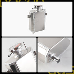 Aluminum Cooling Reservoir Tank Compatible with Can Am Maverick Fits Can‑Am Commander, Defender HD10, Maverick 1000R & Spyder RS Roadster for select model years