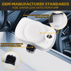 310-219 Evaporative EVAP Emissions System Leak Detection Pump Fit 2007-2019 Dodge Nitro Durango Ram 1500 ProMaster Chrysler Aspen Fiat 500/500L Jeep Grand Cherokee Liberty