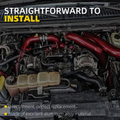 Oiled Cold Air Intake 7.3 Diesel Kit Air Intake Pipe With Oiled Filter Replacement Compatible with1999.5-2003 Ford F-250 /F-350 / F-450 Super Duty 7.3L V8 Powerstroke Diese Engine