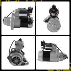 Dasbecan 17904N Starter Motor Compatible with Nissan 350Z 2003-2007 Infiniti G35 M35 FX35 Replaces# 23300AM600, 23300AM60A, 23300AM60AR, S114880