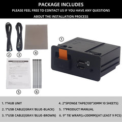 TK78-66-9U0C Mazda Apple Carplay Android Auto Retrofit Kit Compatible with Mazda 2 3 6 CX3 CX5 CX9 MX5 Miata 2014-2020 Adapter Interface Port MZD Connect System 00008FZ34 (2024 New Upgraded)