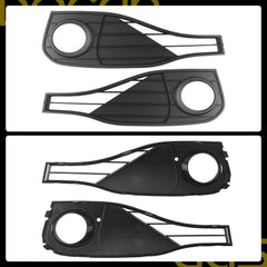 Fog Light Cover Trim Front Bumper Fog Light Bezels Compatible with BMW 428i 430i 435i 440i F32 F33 F36 2014-2020 Driver and Passenger Side Replaces# 51117294683 51117294684