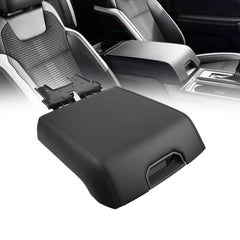 Center Console Lid Compatible with 2015-2020 Ford F150 Lariat Raptor Front Center Console Armrest Lid Black with Hinge Spring Replace GL3Z-1506024-AB FL3B-1504604-AA