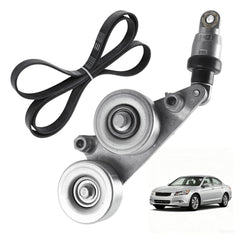 Engine Serpentine Drive Belt Tensioner for Honda Odyssey 2005-2010 for Accord 2008-2010, Honda Pilot 2006-2011 3.5L V6, Idler Pulley Kit, Replaces# 39092,49439,31170-R70-A01