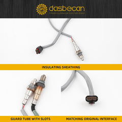 2Pcs Upstream and Downstream Oxygen O2 Sensor Compatible with Ford Fusion 1.5L L4 Turbo 2014-2020 Replaces 234-8039 234-5172