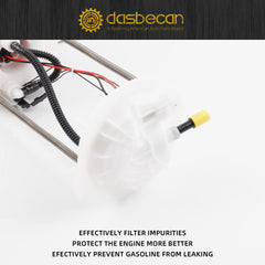 E7270M Electric Fuel Pump Module Assembly Compatible With 2011-2014 Ram 1500 5.7 Hemi 2011-2015 Ram 2500 2013-2015 Ram 3500 5.7L 6.4L V8, With Fuel Sending Unit SP7118M SP7223M 68197317AA