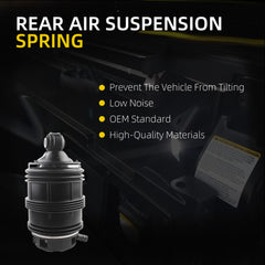 Rear Left Air Suspension Spring Compatible with 2003-2011 Mercedes-Benz W211 W219 E550/E55 AMG/E63 AMG/CLS500/CLS550/CLS63 AMG/CLS55 Replaces# 2113200725