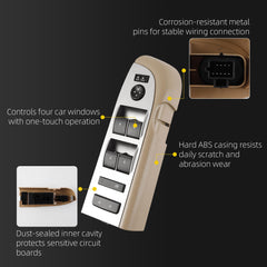 Dasbecan Window Master Switch Assembly Compatible with 2010-2013 Chevy GMC