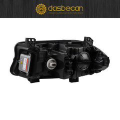 Xenon Headlamp with LED DRL & Turn Signal Light Compatible With Dodge Charger 2015-2018 Headlight Assembly Right Passenger Side Black Housing Clear Lens Replaces# 68214398AC CH2503271