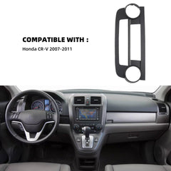 Dash A/C Air Conditioning Panel Installation Mount Trim Kit Compatible with Honda CR-V CRV 2007-2011 AC Bezel (Manual A/C)