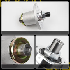 Lawn Mower Deck Spindle Compatible with Spartan RT RZ SRT Pro HD XDe 2016-2022 54" 61" 72" Decks Heavy Duty Spindle Assembly Replace# 437-0005-00