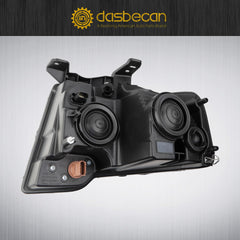 Halogen Headlight Compatible With Ford Expedition 2015-2017 Right Passenger Side Headlight Assembly Chrome Housing Replaces# FL1Z13008C FO2503334